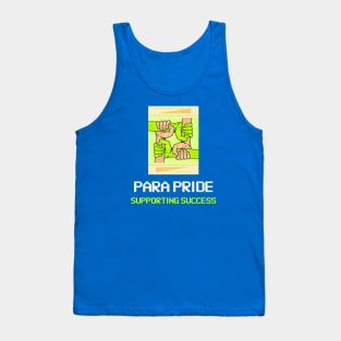 Para Pride: Supporting Success Gift for Paraprofessional Tank Top